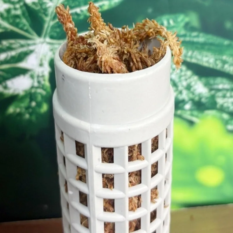 Plant Support Stake - 2026-9PCS 簡単組み立てプラスチック製モス支柱 頑丈な連結式植物育成スタンド 固定ブラケット付き つる性植物用支柱 屋外用