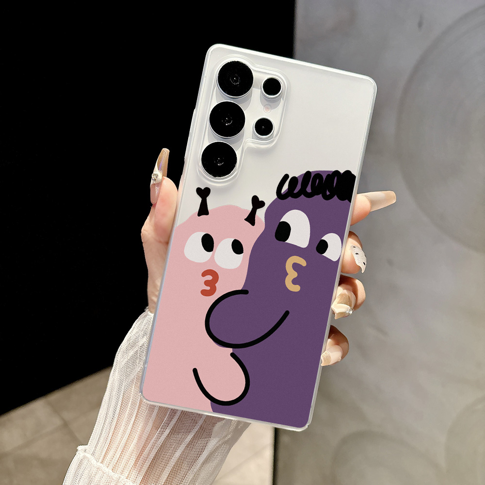 Monstera - カートゥーンモンスター柄スマホケース サムスン S25 Ultra A57 5G