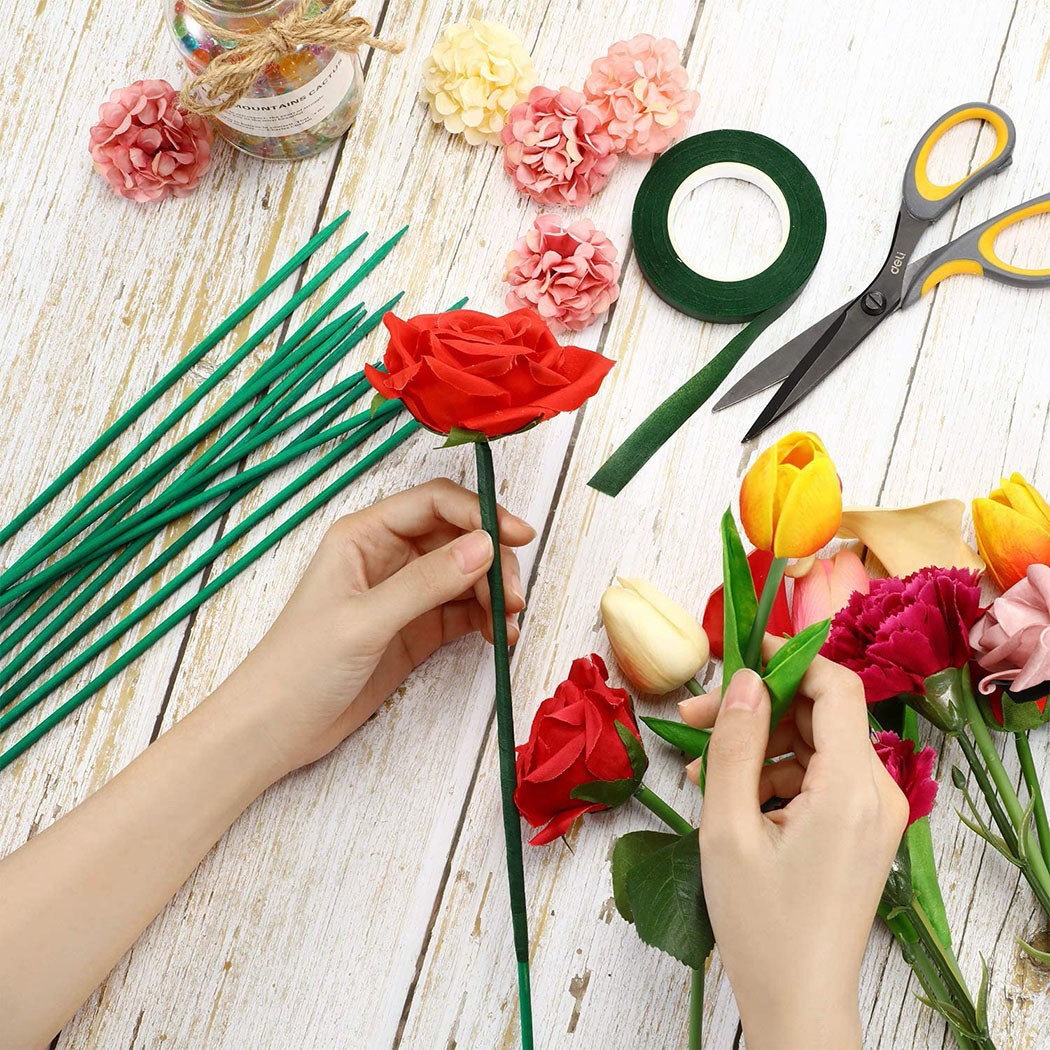緑の植物のサポート,10個,40cm,植物,野菜,花,庭,休 - Plant Support Stake のレビューと価格