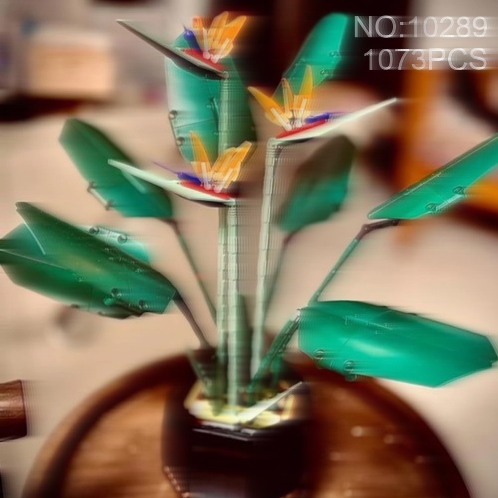 美しい「鳥の楽園」の花束ディスプレイセット。花の模型で、DI - The Plant Parent のレビューと価格