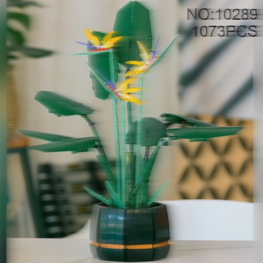 美しい「鳥の楽園」の花束ディスプレイセット。花の模型で、DI - The Plant Parent のレビューと価格