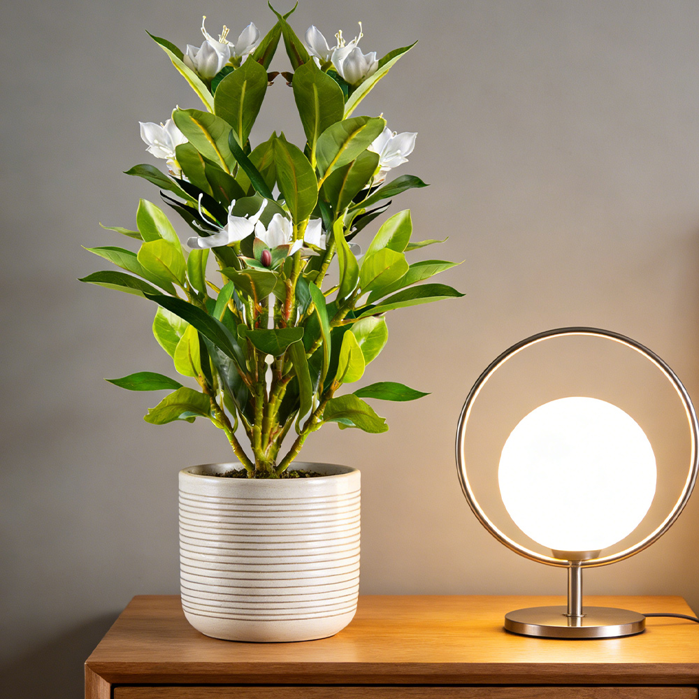 21～40cmの人工アジレアの花、偽のフィカスの木、人工マグ - Snake Plant のレビューと価格