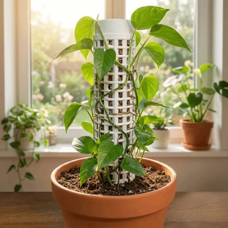 2026-9PCS 簡単組み立てプラスチック製モス支柱 頑丈 - Plant Support Stake のレビューと価格