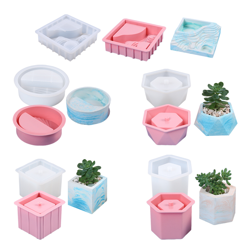 シリコーン多肉植物植木鉢,プランター,花瓶,植物,植木鉢,セ - Succulent Set のレビューと価格