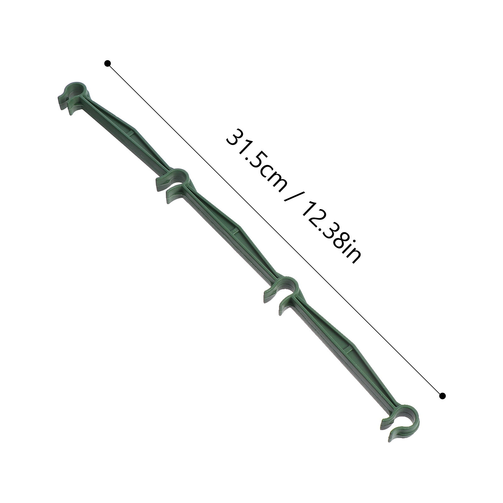 25個入り、軽量で再利用可能な植物支柱接続ロッド。つる性の野 - Plant Support Stake のレビューと価格
