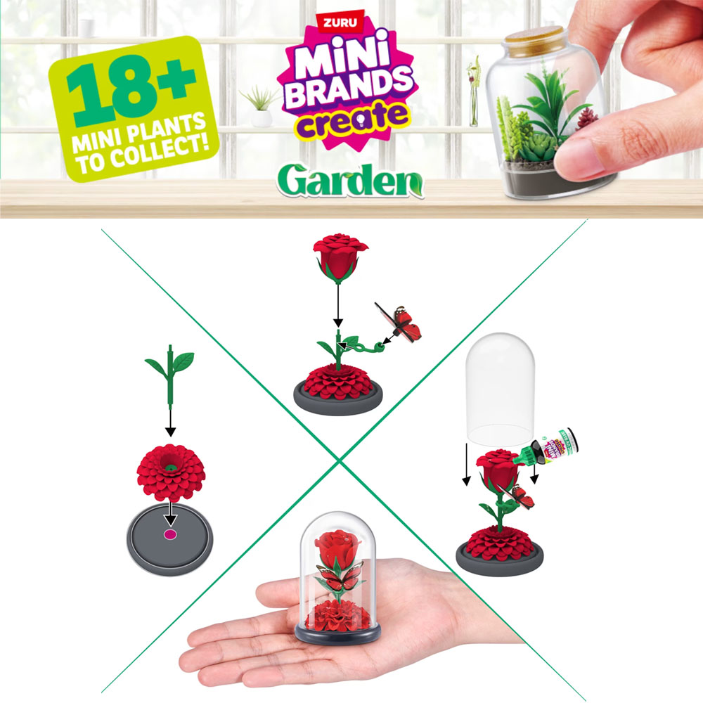 ズル ミニチュアガーデン ブラインドボックス DIY 植物セ - Succulent Set のレビューと価格