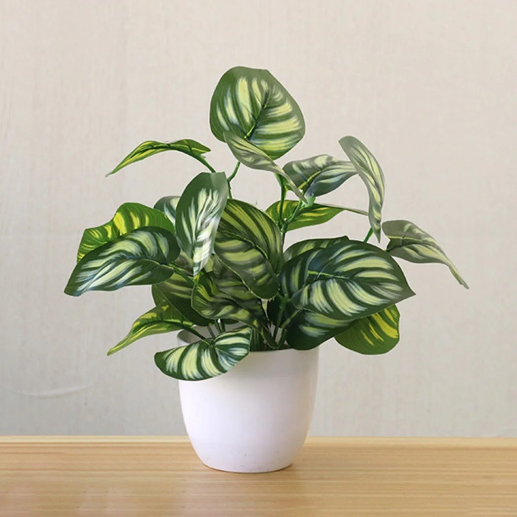 1PC 人工観葉植木鉢盆栽パーティーモールホームデスクトップ - Succulent Set のレビューと価格