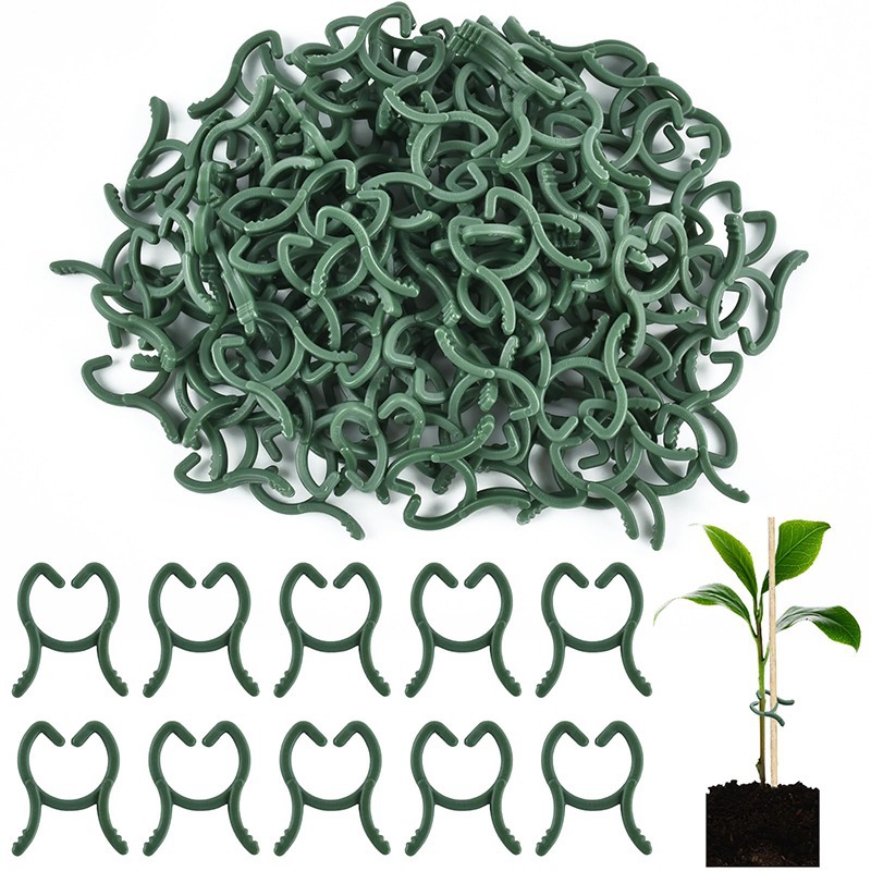 50/100個入り ガーデン植物クリップ つる性植物用垂直栽 - Plant Support Stake のレビューと価格